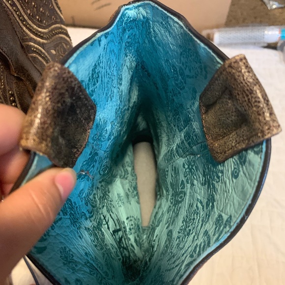 Corral beaded western cowgirl boots - Picture 3 of 4